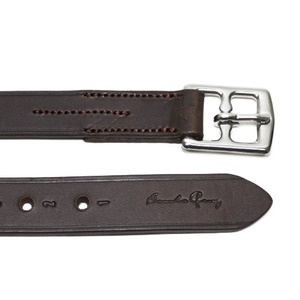 STR100 - [Santacruze:산타크루즈] Leather Stirrup strap[브라운] - 승마의리더 다다홀스