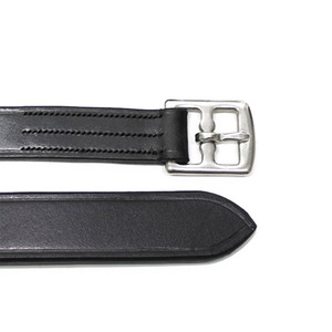 STR60 - [TEKNA:테크나]Leather Stirrup strap - [블랙] - 승마의리더 다다홀스
